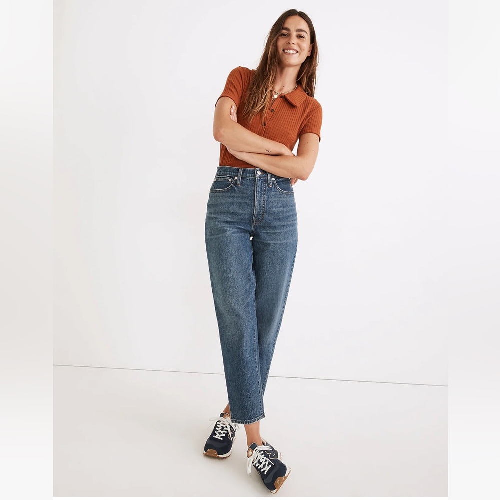 Madewell Balloon Jeans in Corson Wash